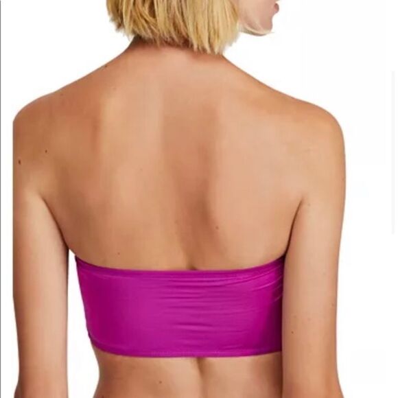 Free People Camila Strapless Lace-Contrast Bandeau - Picture 2 of 2